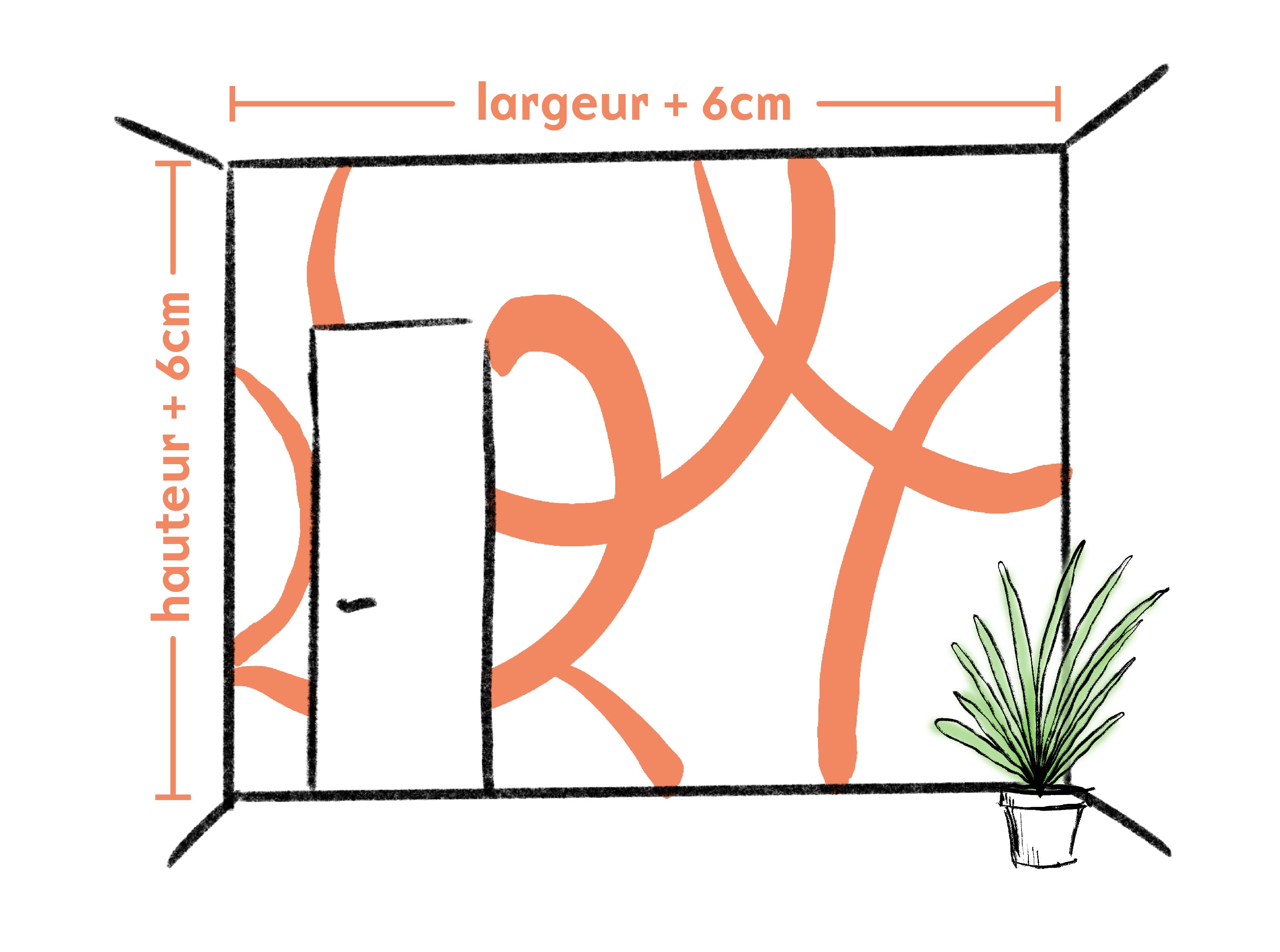 Vos mesures suivant votre papier peints — free download